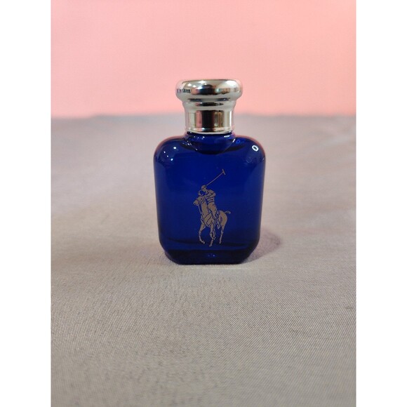 Men's Polo Ralph Lauren Blue Mini Eau de Toilette 0.5 fl oz - Picture 1 of 4